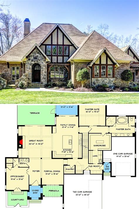 diy tudor house plans.